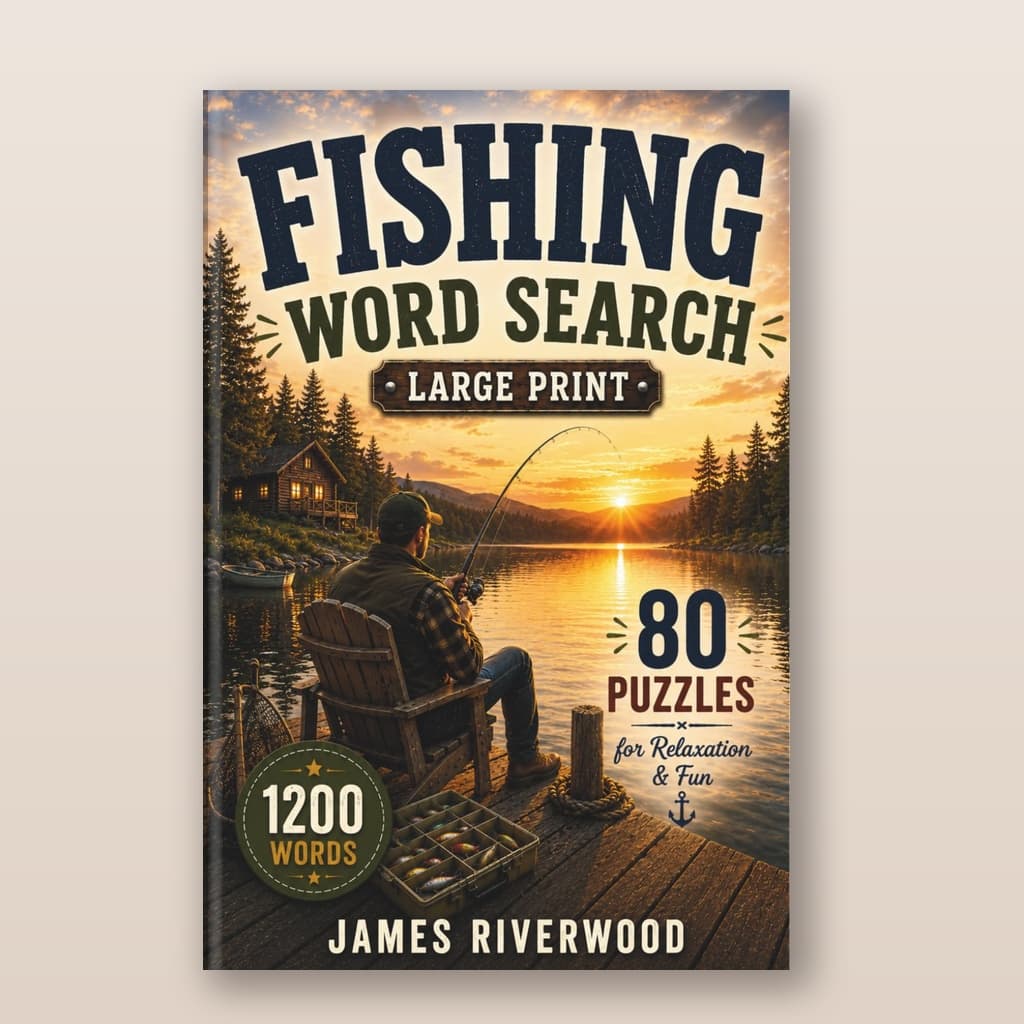 Fishing Word Search